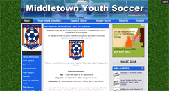 Desktop Screenshot of middletownsoccer.org